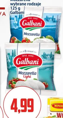 Ser Mozzarella Galbani promocja w Kupiec