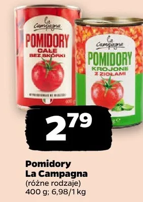 Pomidory różne rodzaje promocja w Netto