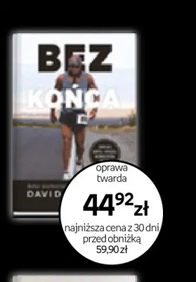 Książka Bez końca oprawa twarda promocja w Empik