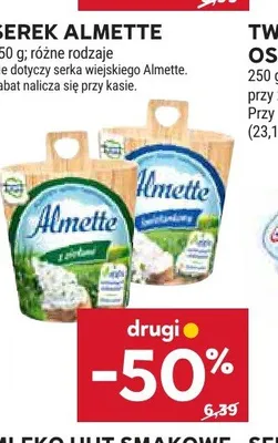 Serek Almette promocja w Stokrotka