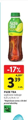 Napój wybrane rodzaje promocja w Intermarche