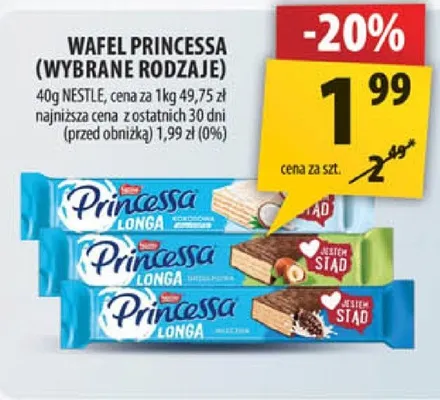 Wafel Princessa promocja w Arhelan