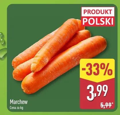 Marchew polska promocja w Aldi