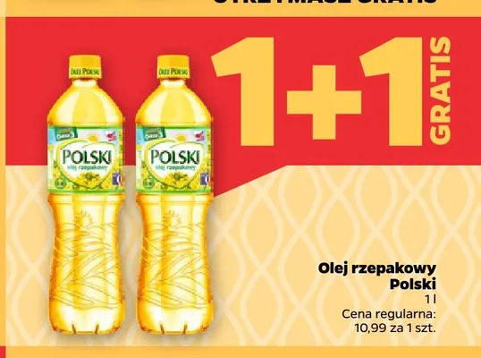 Olej rzepakowy Polski promocja w Netto
