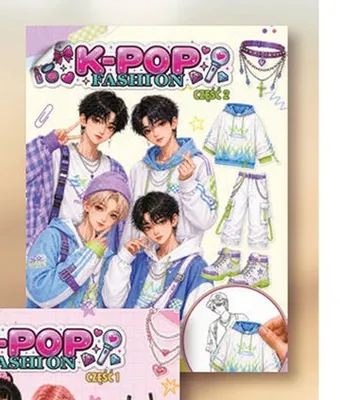 Książka K-Pop Fashion Część 2 promocja w Biedronka