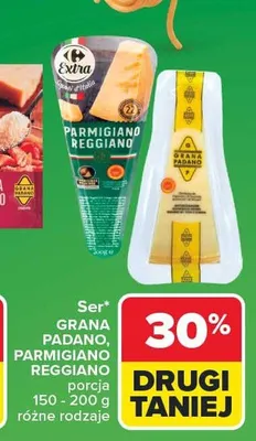 Ser Grana Padano Carrefour Extra promocja w Carrefour