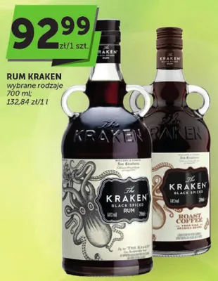 Rum wybrane rodzaje Kraken promocja w Euro Sklep