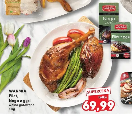 Noga z gęsi wolno gotowane promocja w Kaufland
