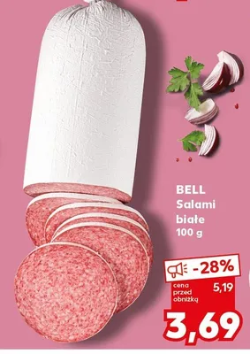 Salami białe Bell promocja w Kaufland