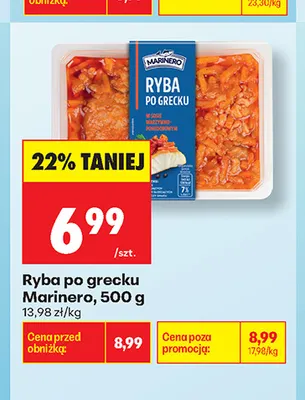 Ryba po grecku Marinero promocja w Biedronka
