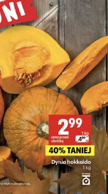 Dynia hokkaido promocja w Delikatesy Centrum