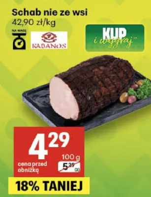 Schab nie ze wsi promocja w Delikatesy Centrum