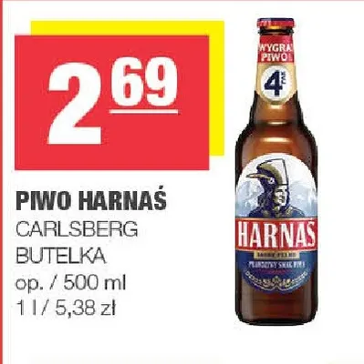 Piwo Harnaś promocja w SPAR
