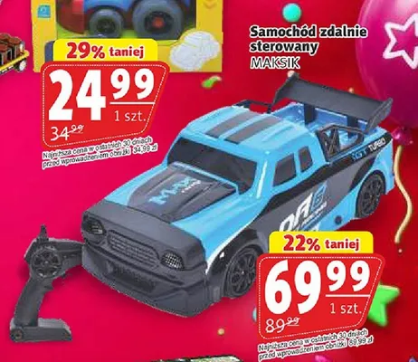 Samochód zdalnie sterowany MAKSIK promocja w Prim Market
