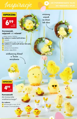 Kurczaczek do koszyczka wielkanocnego promocja w Biedronka