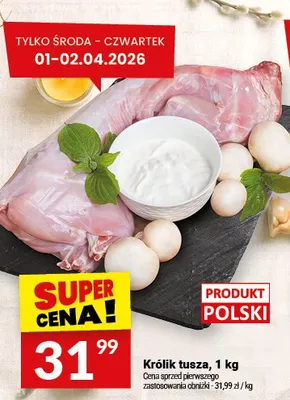 Królik tusza promocja w Twój Market