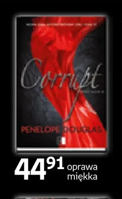 Książka Corrupt Penelope Douglas oprawa miękka promocja w Empik