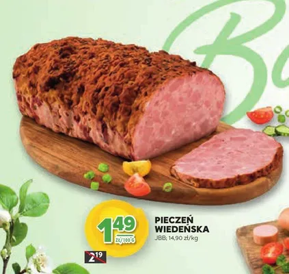 Pieczeń wiedeńska Jbb bałdyga promocja w Stokrotka