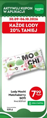 Lody Mochi Matchaberry SOTI promocja w Żabka