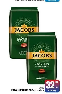 Kawa ziarnista Jacobs Krönung promocja w Tomi Markt