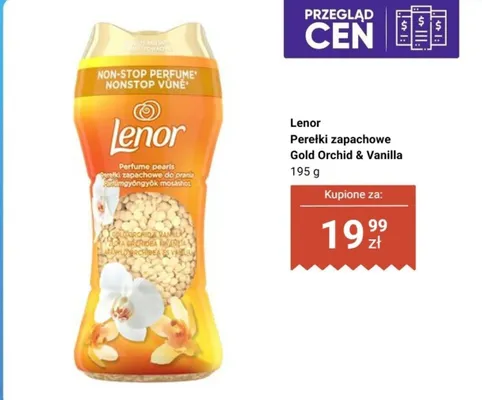 Perełki zapachowe Gold Orchid & Vanilla promocja w Biedronka