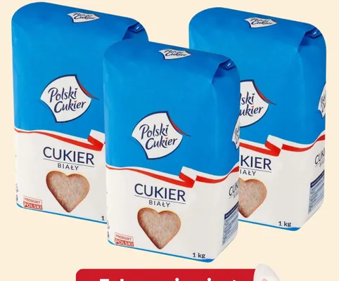 Cukier biały promocja w Carrefour