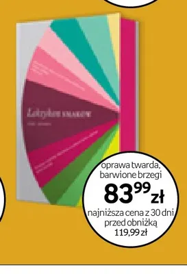 Książka Leksykon smaków promocja w Empik
