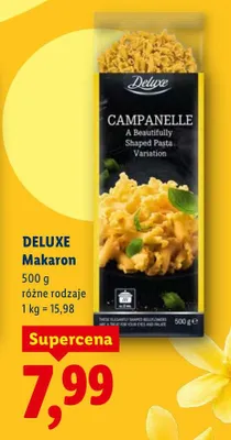 Makaron Campanelle promocja w Lidl