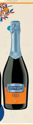 Wino musujące bezalkoholowe Monte Santi Free promocja w Makro