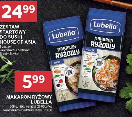 Zestaw startowy do sushi promocja w Stokrotka
