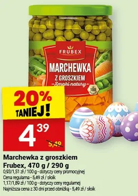 Marchewka z groszkiem promocja w Twój Market