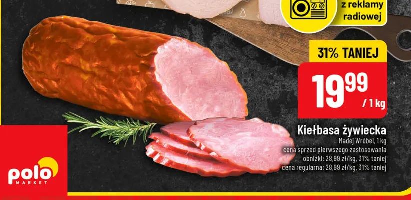 Kiełbasa żywiecka promocja w POLOmarket
