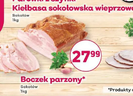 Boczek parzony Sokołów promocja w Bliski