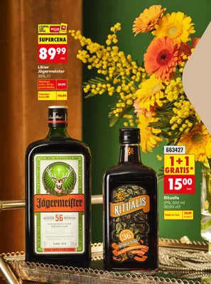 Likier Jägermeister promocja w Biedronka