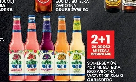 Piwo bezalkoholowe Somersby promocja w Wafelek