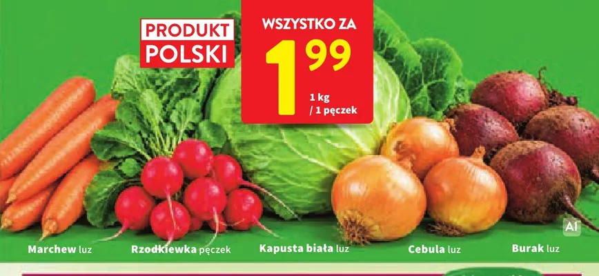 Marchew promocja w Intermarche
