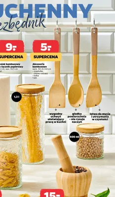 Stojak bambusowy na ręcznik papierowy ø12cm wys.33,5cm promocja w Netto