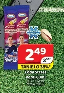 Lody Strzał Koral promocja w Delfin