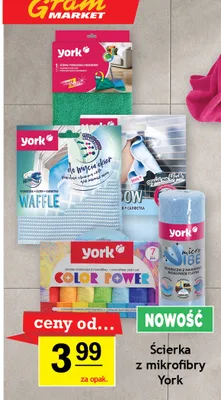 Ścierka z mikrofibry York promocja w Gram Market