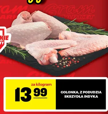 Mięso z podudzia indyka promocja w Gram Market