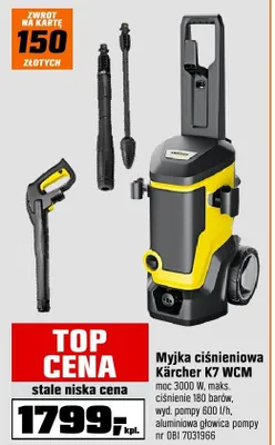 Myjka ciśnieniowa Kärcher K7 WCM promocja w OBI