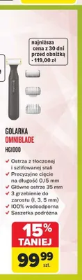 Golarka Remington Omniblade HG1000 promocja w Carrefour