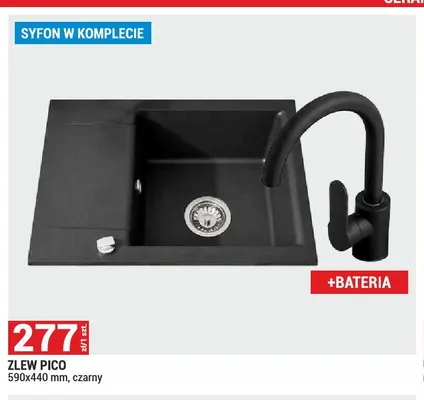 Zlew Pico promocja w Merkury Market
