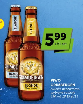 Piwo Grimbergen Blanche promocja w ABC