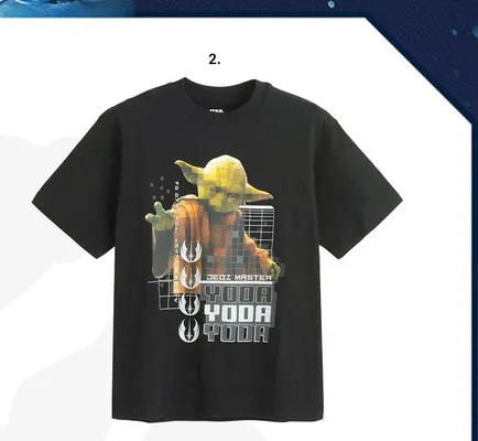 Koszulka z krótkim rękawem Star Wars 134-170cm promocja w Smyk