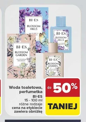 Woda perfumowana Bi-Es Blossom Garden promocja w Carrefour