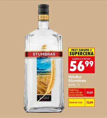 Wódka promocja w Biedronka