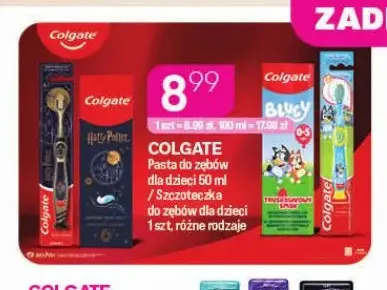Szczoteczka do zębów dla dzieci Colgate promocja w Drogerie Koliber