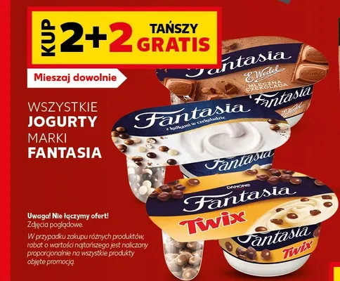 Jogurt Fantasia Twix promocja w Kaufland