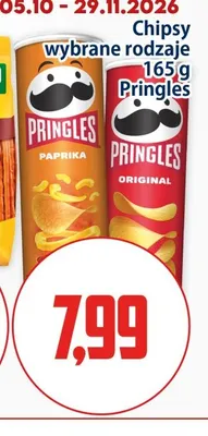 Chipsy Pringles Original promocja w Kupiec